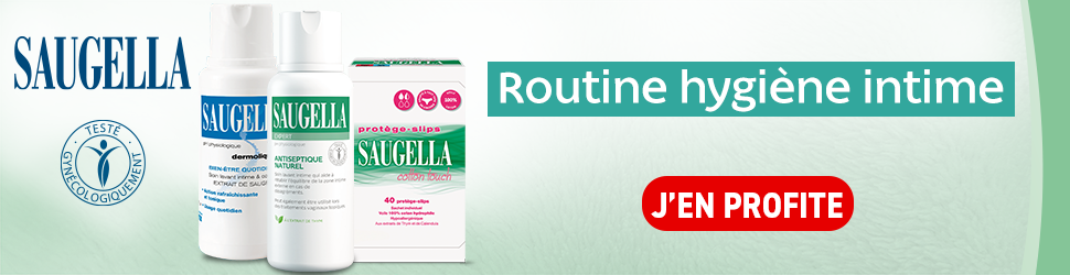Saugella routine hygi&egrave;ne intime Cotton couch et antiseptique naturel