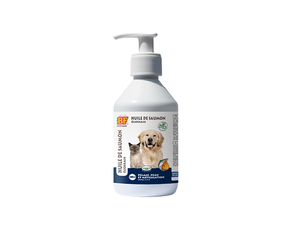 Biofood Huile de Saumon Chien et Chat 250ml