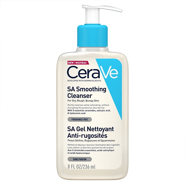 gel nettoyant anti-rugosites cerave