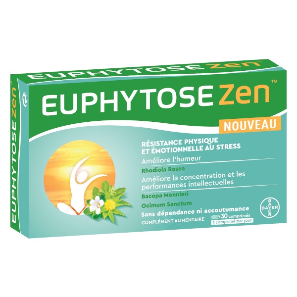 Bayer Euphytose Zen 30 Comprimés