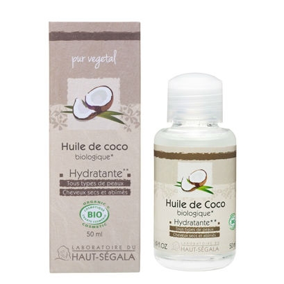 Huile végétale de coco bio