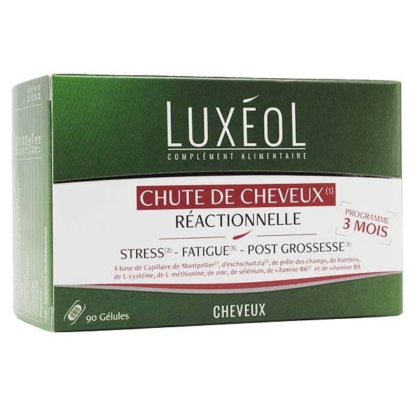 luxeol chute de cheveux