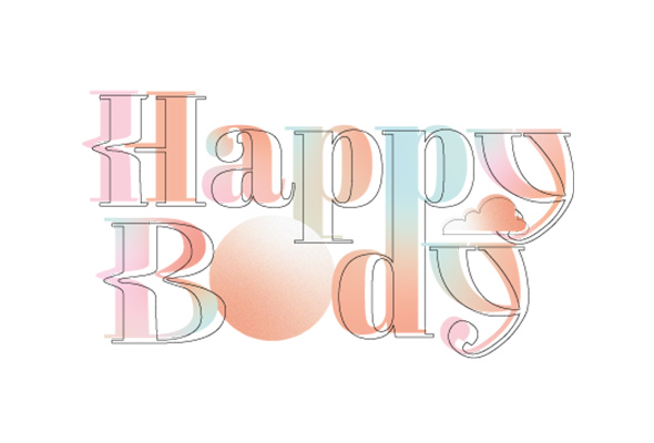 square logo happy body