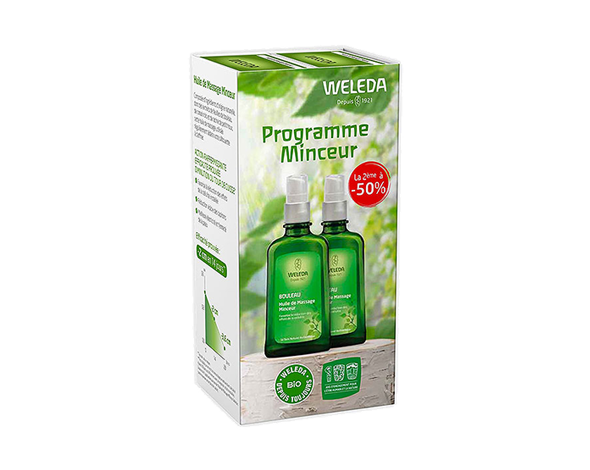 weleda huile de massage minceur