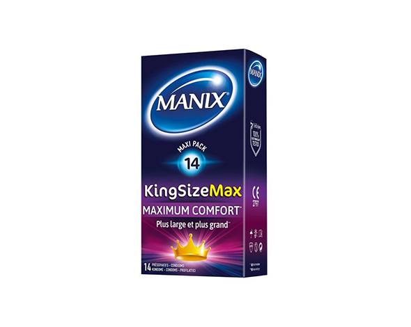 Manix King Size Max 14 préservatifs