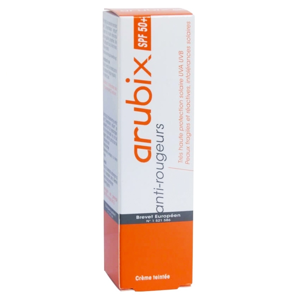Crème solaire rosacée Arubix