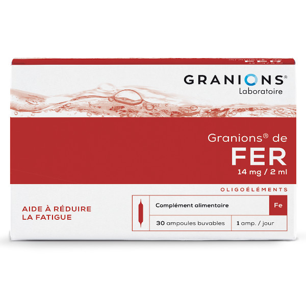 Granions de Fer 30 ampoules