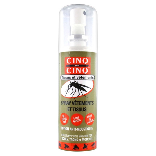Cinq sur Cinq Vêtement Répulsif Spray 100ml